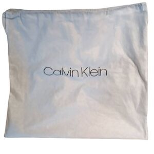 Calvin Klein drawstring dust bag / laundry tote